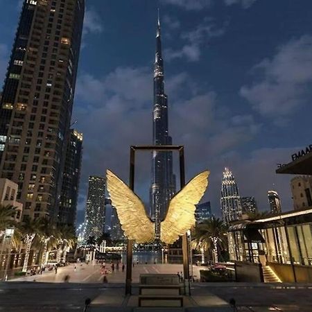 דירות Luxury Burj Khalifa View - Mins Walking Dubai Mall מראה חיצוני תמונה