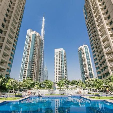 דירות Luxury Burj Khalifa View - Mins Walking Dubai Mall מראה חיצוני תמונה